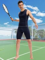 SPVISE Compression Shorts Men Spandex Sports Shorts Workout Running Gym Shorts Cool Dry Athletic Baselayer Underwear Pockets - Image 3