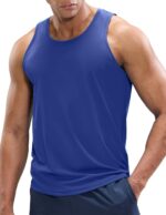 MIER Men's Tank Tops Workout Sleeveless Tee Shirts Muscle Athletic Gym Running Beach Tanks for Men, Quick Dry - Image 7