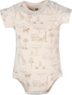 Hudson Baby Unisex Baby Cotton Bodysuits 3-Pack - Image 5