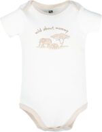 Hudson Baby Unisex Baby Cotton Bodysuits 3-Pack - Image 6