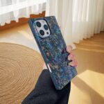 Glitter Magnetic for iPhone 16 Pro Case Rectangle, Compatible with Magsafe, Luxury Sparkle Seashell Abalone Pearl Colorful Cute Case, Women Girly Glossy Soft Slim Phone Cover, 6.3 inch - Image 6