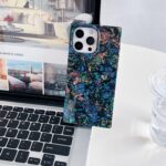 Glitter Magnetic for iPhone 16 Pro Case Rectangle, Compatible with Magsafe, Luxury Sparkle Seashell Abalone Pearl Colorful Cute Case, Women Girly Glossy Soft Slim Phone Cover, 6.3 inch - Image 7
