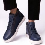 Arkbird Mens Leather Sneaker Fashion Classic Casual Chukka Ankle Boots for Men - Image 3