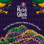 THE MARDI GRAS KREWE - Mardi Gras Beads, 33 Inch 10mm Round Plastic Necklaces – 12 Pack Patriotic Bulk Beads for Parade Throws, Party Favors & Costume Accessories - Red, White & Blue - Image 7