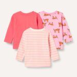 Amazon Essentials Unisex Babies' Relaxed-Fit 100% Cotton Long-Sleeve T-Shirts - Image 4