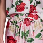 Karl Lagerfeld Women's Pull on Flower Print Summer Fashion Pants - Image 6