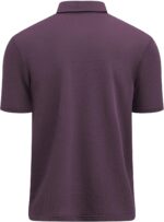 ZITY Mens Polo Shirts Short Sleeve Athletic Golf Polos Moisture Wicking Casual Polo Shirts for Men Jacquard Collared T Shirts - Image 7