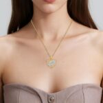 Forget-Me-Not Pressed Flower Necklace | Handmade Floral Necklace for Women | Forget-Me-Not Jewelry for Her - Image 6