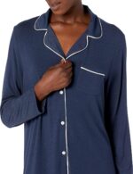 Amazon Essentials Women's Piped Nightshirt (Available in Plus Size) - Image 4