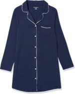 Amazon Essentials Women's Piped Nightshirt (Available in Plus Size) - Image 6