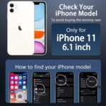 PinLiSheng Magnetic for iPhone 11 Case [Mil-Grade Drop Protection] [Compatible with Magsafe] Shockproof Slim Translucent Matte Protective Phone Case - Hot Pink - Image 3