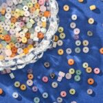 LiQunSweet 200 Pcs 10 Styles Natural Heishi Stone Disc Spacer Beads Flat Round Loose Stone Beads for Bracelet Earrings Necklace Jewelry Making - Image 6