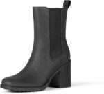 Amazon Essentials Women's Mid Calf Heeled Chelsea Boots with Lug Sole - Image 2