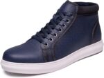Arkbird Mens Leather Sneaker Fashion Classic Casual Chukka Ankle Boots for Men - Image 2