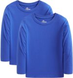 Cadidi Dinos Boys Girls Long Sleeve Shirts Cotton Casual Crewneck Printed Kids T-Shirts - Image 2