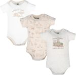 Hudson Baby Unisex Baby Cotton Bodysuits 3-Pack - Image 2