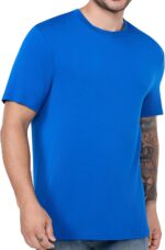 Men's Cooling T-Shirts for Summer - Bamboo Viscose Lightweight Undershirts - Available in Big & Tall - Image 2