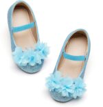 Otter MOMO Toddler/Little Girls Mary Jane Ballerina Flats Shoes Slip-on School Party Dress Shoes - Image 2